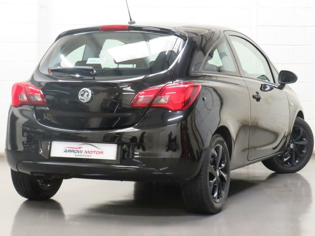 Vauxhall Corsa Hatchback 1.4I Ecotec Sting Euro 6 201767 NL67DCF Black #3