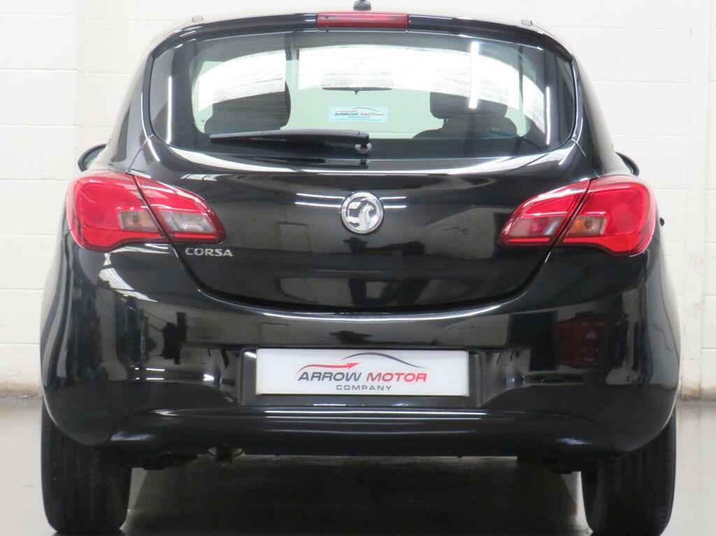 Vauxhall Corsa Hatchback 1.4I Ecotec Sting Euro 6 201767 NL67DCF Black #4