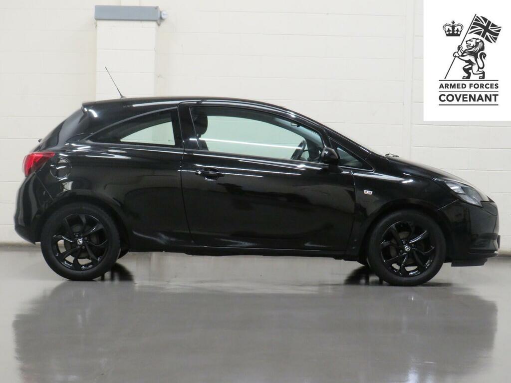 Vauxhall Corsa Hatchback 1.4I Ecotec Sting Euro 6 201767 NL67DCF Black #2