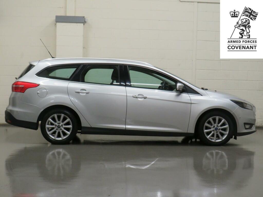 Ford Focus Estate 1.5 Tdci Titanium Euro 6 Ss 201464 Silver #2