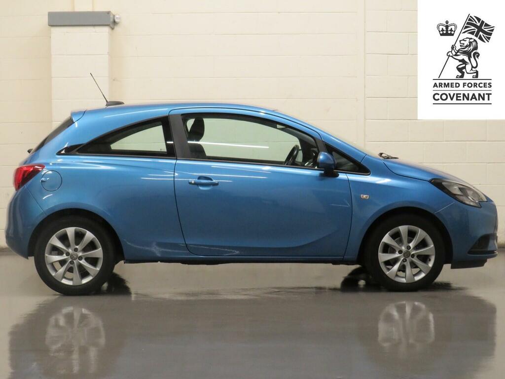 Vauxhall Corsa Hatchback 1.4I Ecotec Energy Euro 6 Ac 201 ND18HHK Blue #2