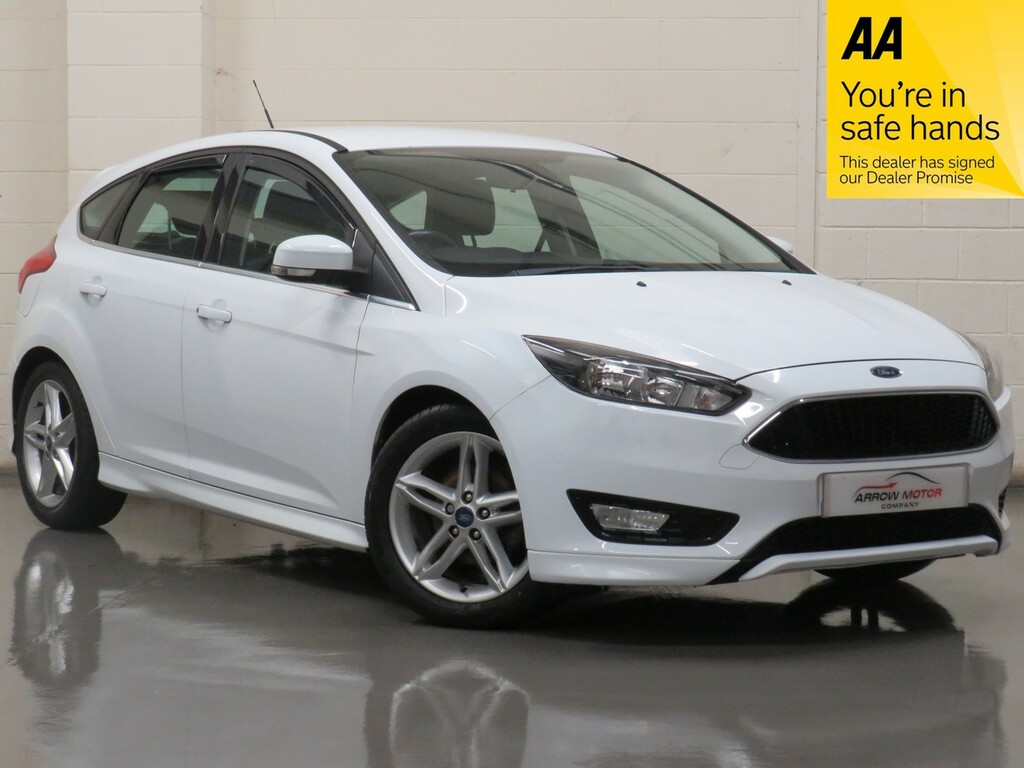 Ford Focus Hatchback 1.5 Tdci Zetec S Euro 6 Ss 2015 White