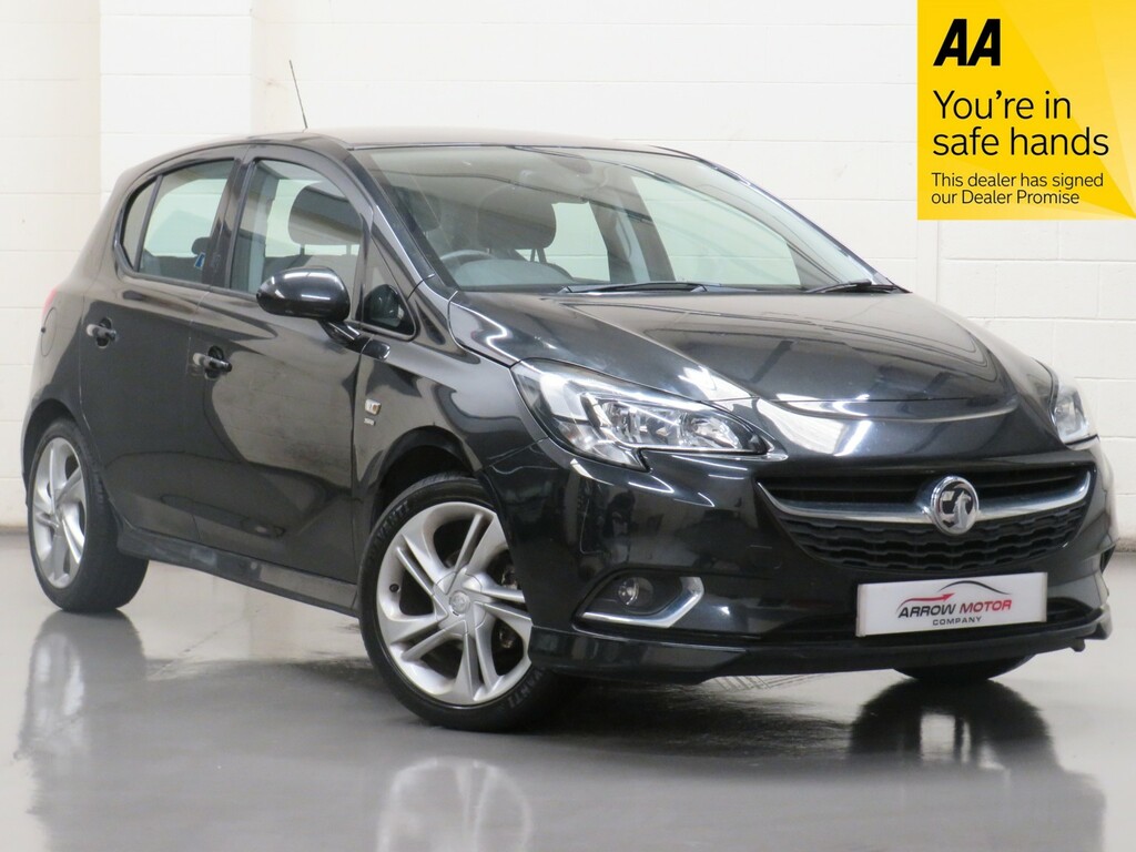 Vauxhall Corsa Hatchback 1.4I Ecoflex Sri VX Line Euro 6 201 Black