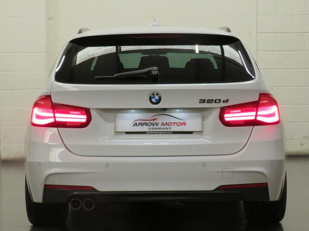 BMW 3 Series Estate 2.0 320D M Sport Shadow Edition Touring Aut YC19FKT White #5