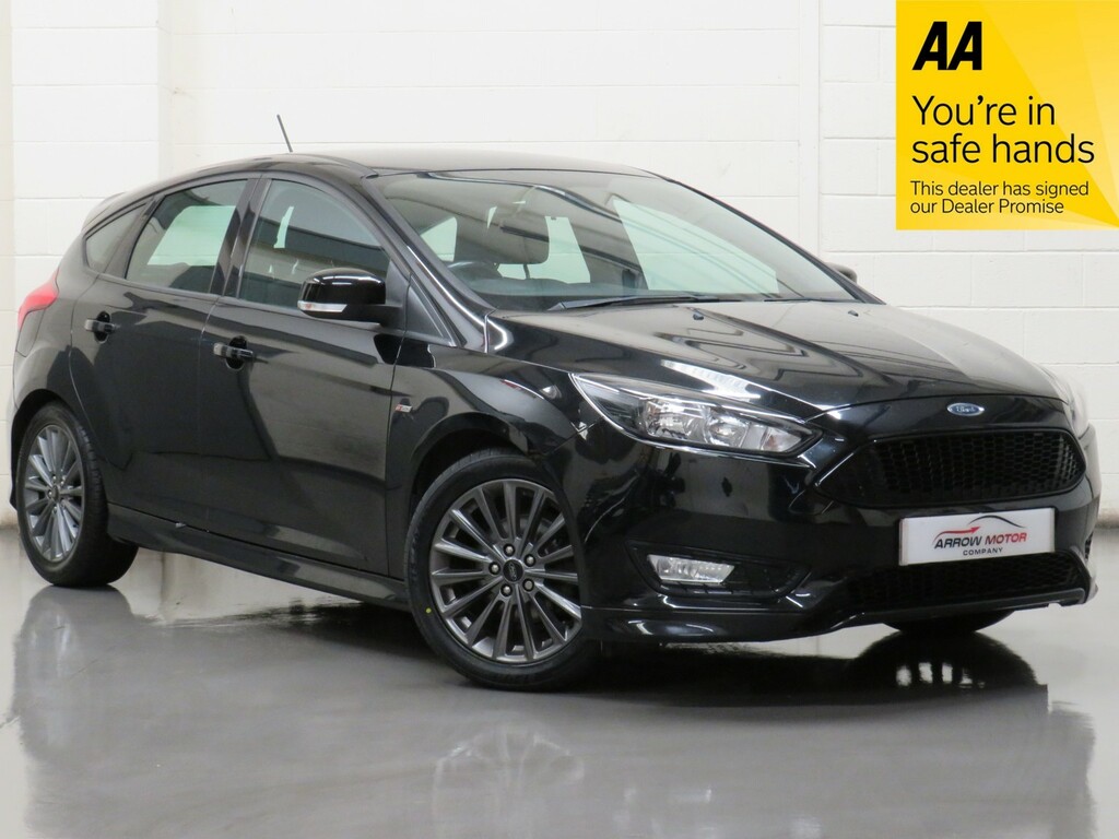 Ford Focus Hatchback 1.5 Tdci St-line Euro 6 Ss 2017 Black