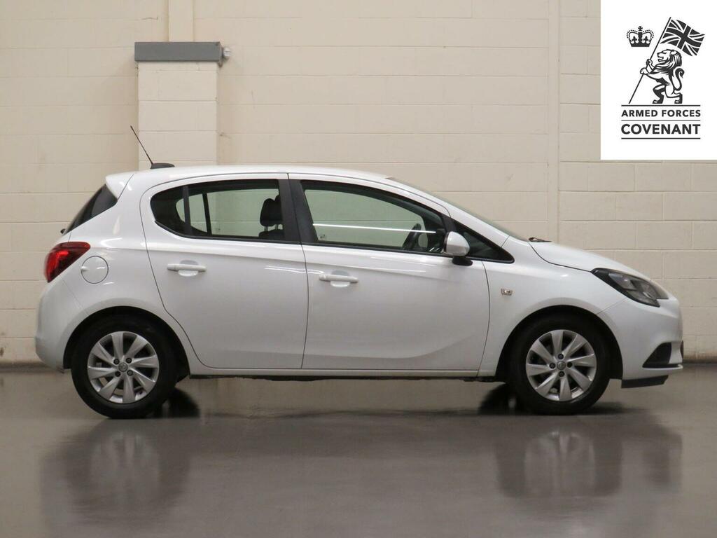 Vauxhall Corsa Hatchback 1.4I Ecotec Design Euro 6 201868 DP68UCA White #2