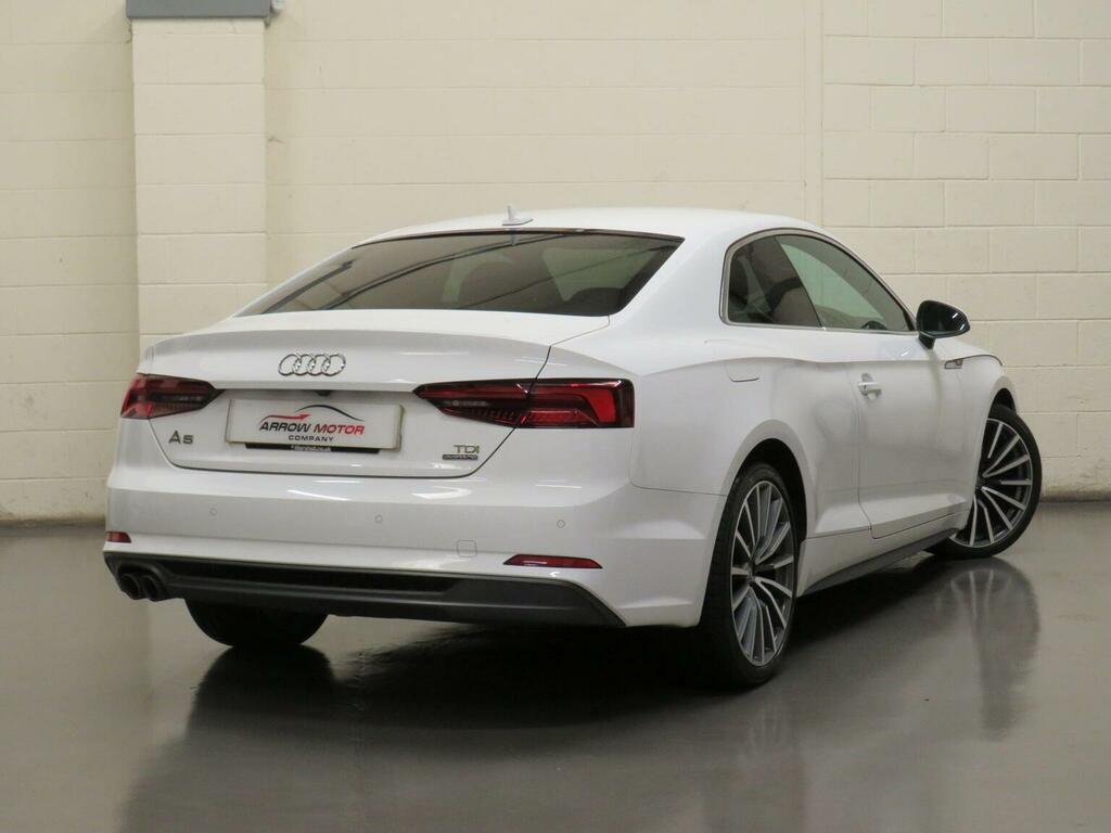 Audi A5 Coupe 2.0 Tdi 40 S Line S Tronic Quattro Euro 6 S LV68POU White #3