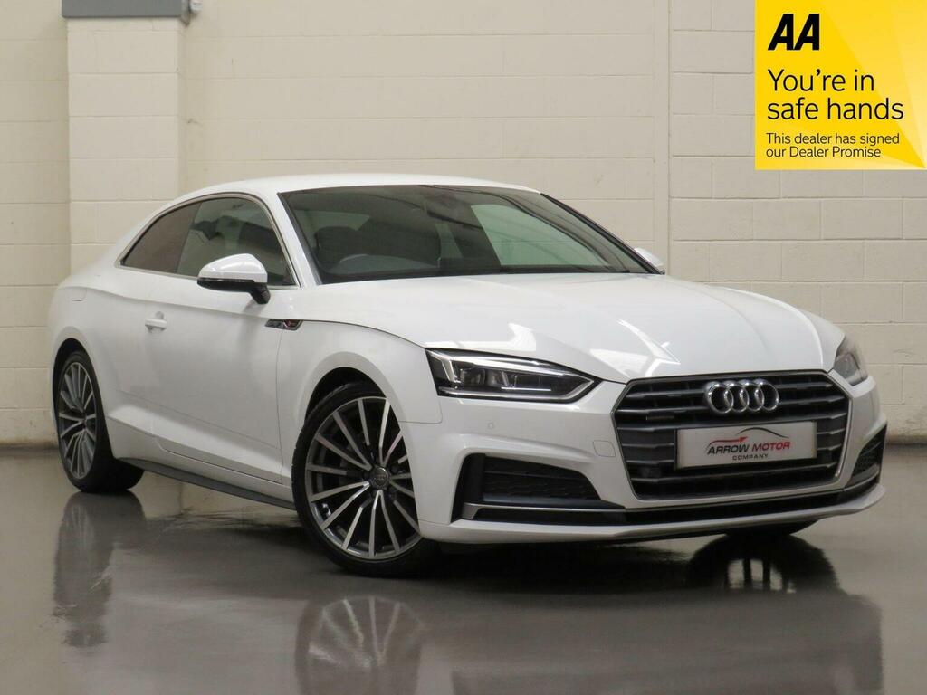 Audi A5 Coupe 2.0 Tdi 40 S Line S Tronic Quattro Euro 6 S White