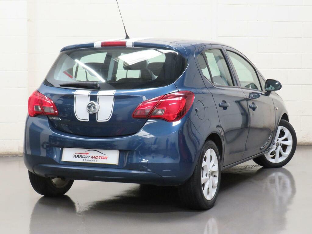 Vauxhall Corsa Hatchback 1.2I Sting Euro 6 201515 FD15GDU Blue #3