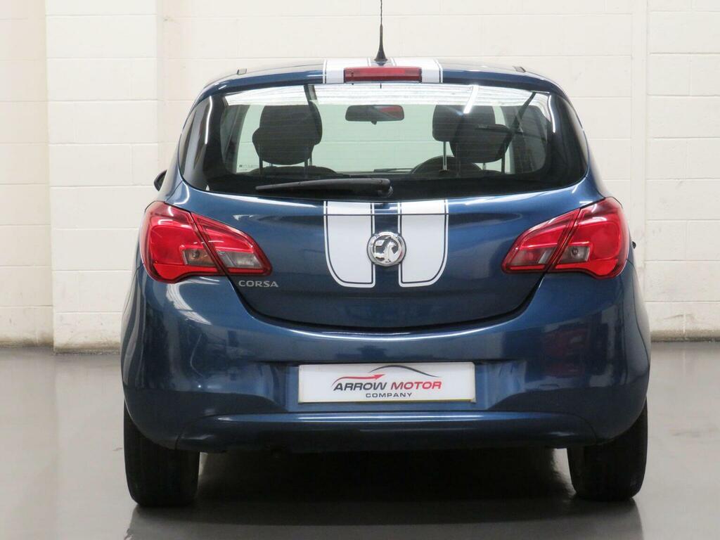 Vauxhall Corsa Hatchback 1.2I Sting Euro 6 201515 FD15GDU Blue #4