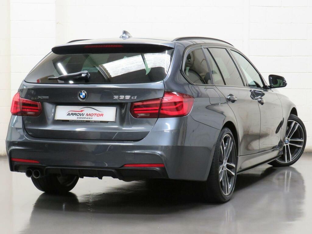 BMW 3 Series Estate 3.0 335D M Sport Shadow Edition Touring Aut YK67OJX Grey #3