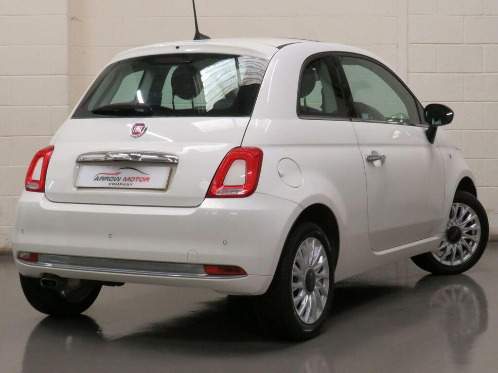 Fiat 500 Hatchback 1.2 Lounge Euro 6 Ss 201717 WT17FSU White #3