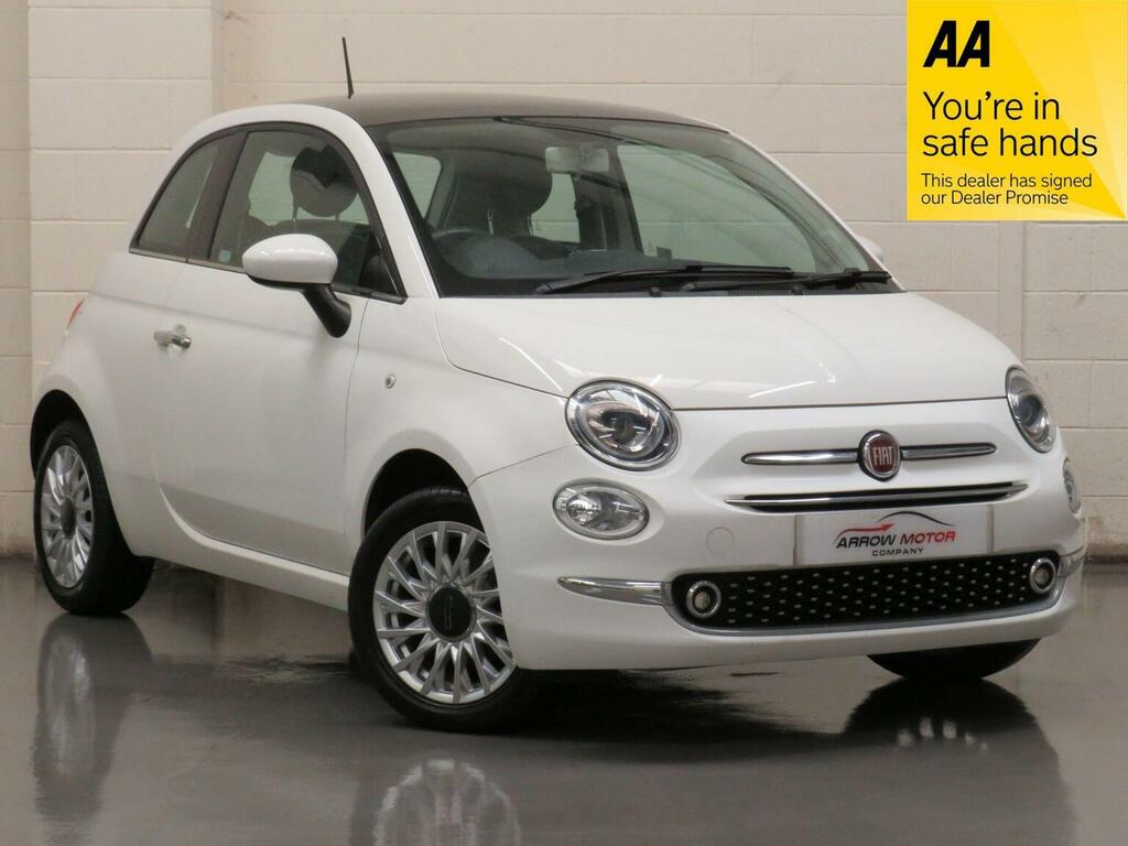 Fiat 500 Hatchback 1.2 Lounge Euro 6 Ss 201717 WT17FSU White