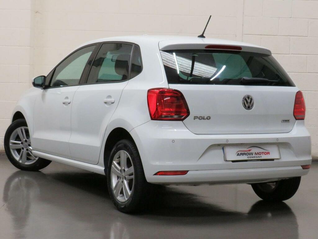 Volkswagen Polo Hatchback 1.0 Bluemotion Tech Match Euro 6 Ss 5 NJ17KPT White #6