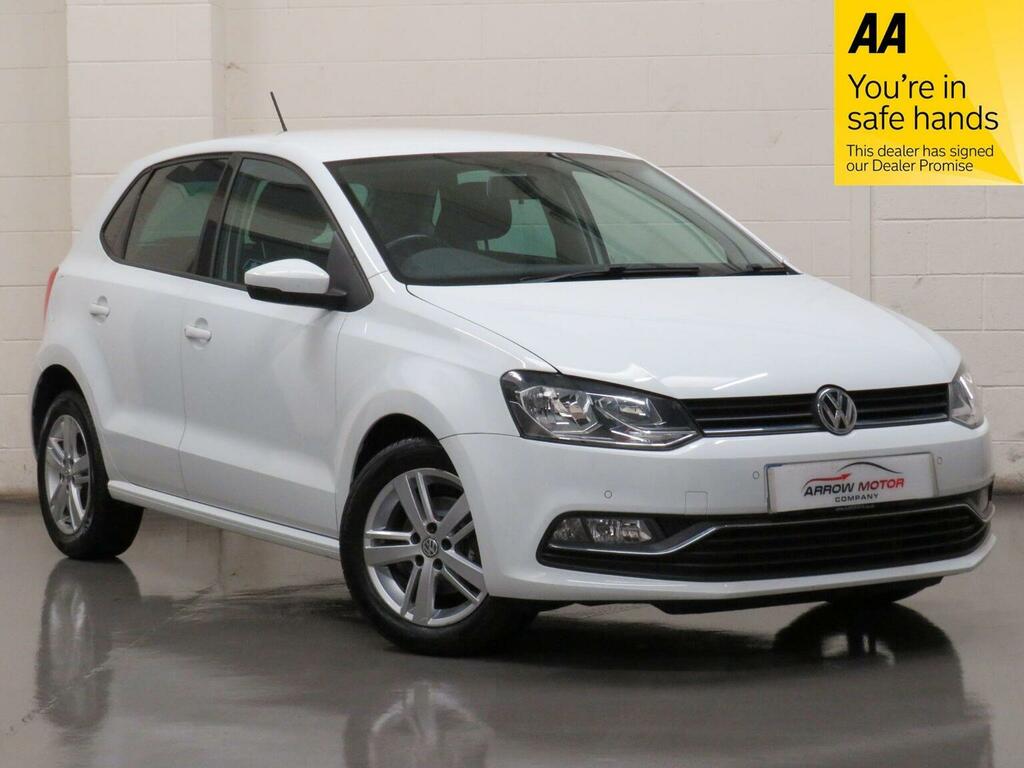 Volkswagen Polo Hatchback 1.0 Bluemotion Tech Match Euro 6 Ss 5 NJ17KPT White