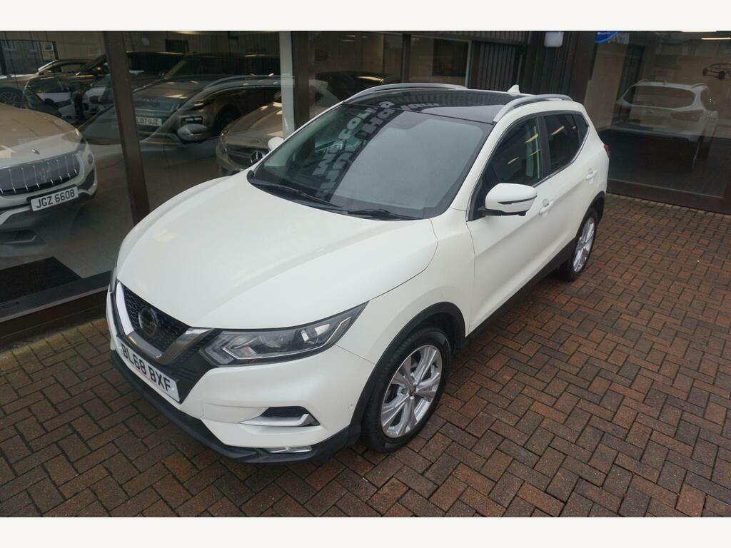Nissan Qashqai 1.5 Dci N-connecta Euro 6 S S BL68BXF White #6