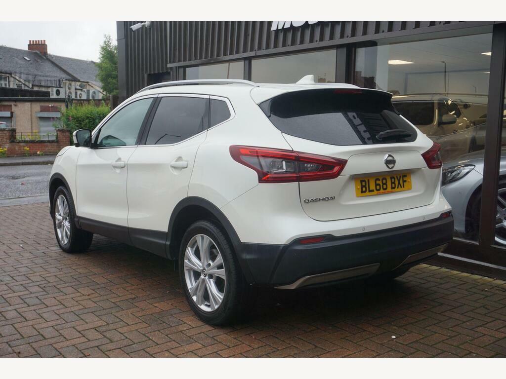 Nissan Qashqai 1.5 Dci N-connecta Euro 6 S S BL68BXF White #3