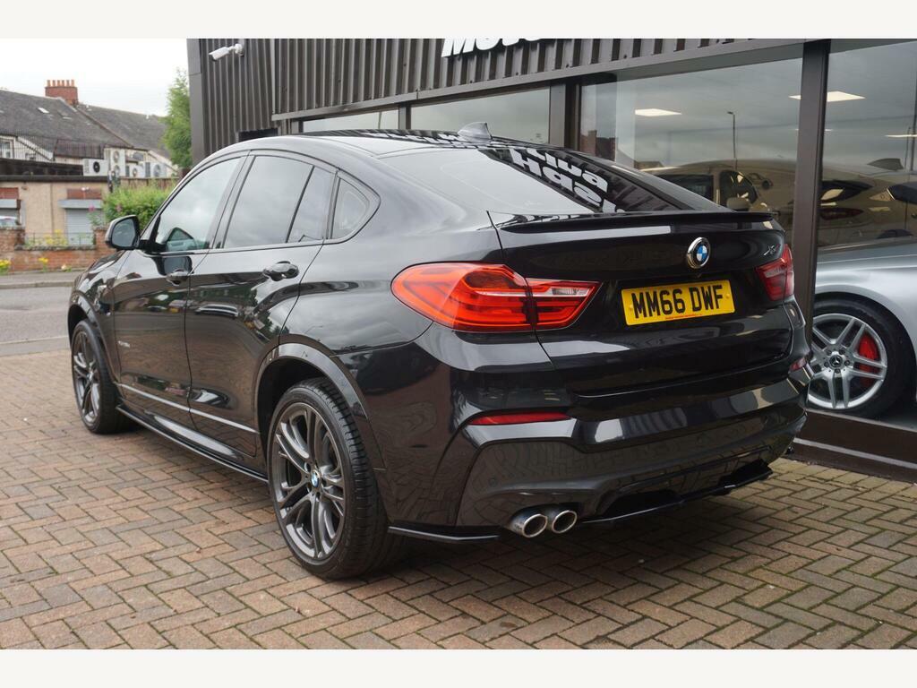 BMW X4 3.0 35D M Sport Xdrive Euro 6 S S Black #3