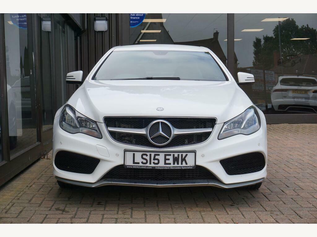 Mercedes-Benz E Class 2.1 E220d Bluetec Amg Line G-tronic Euro 6 S S White #4