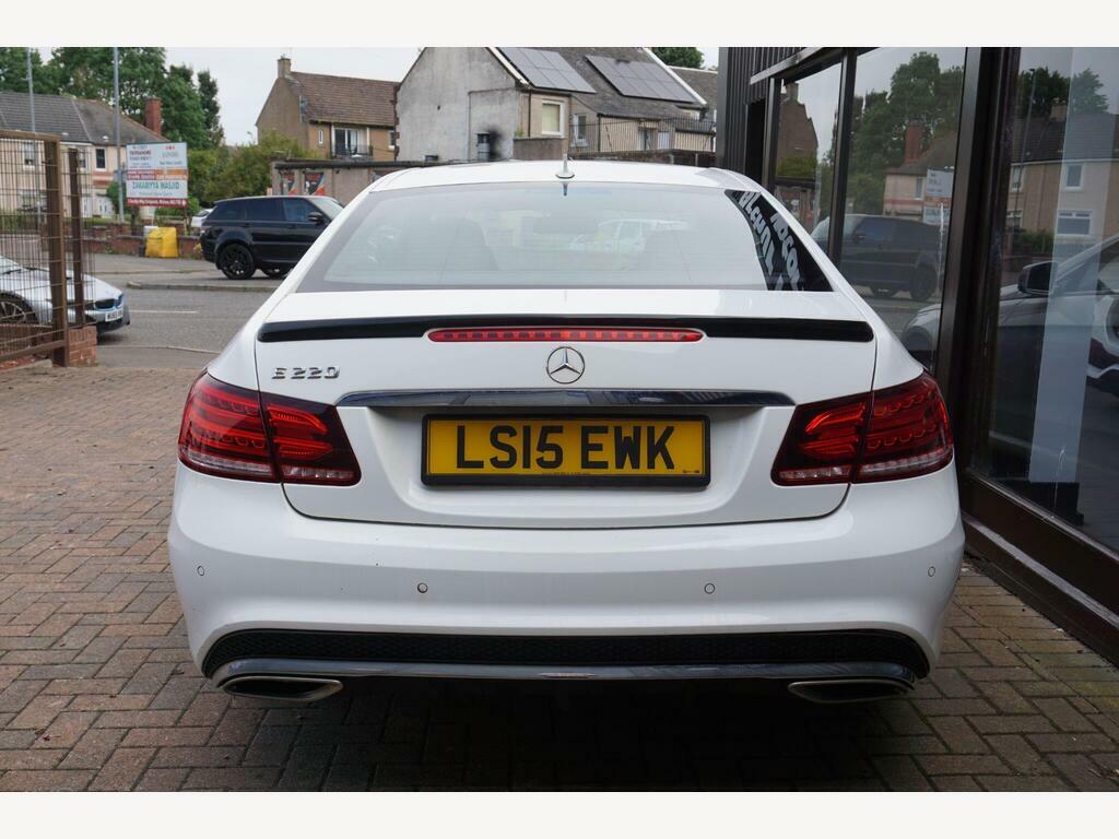 Mercedes-Benz E Class 2.1 E220d Bluetec Amg Line G-tronic Euro 6 S S White #5