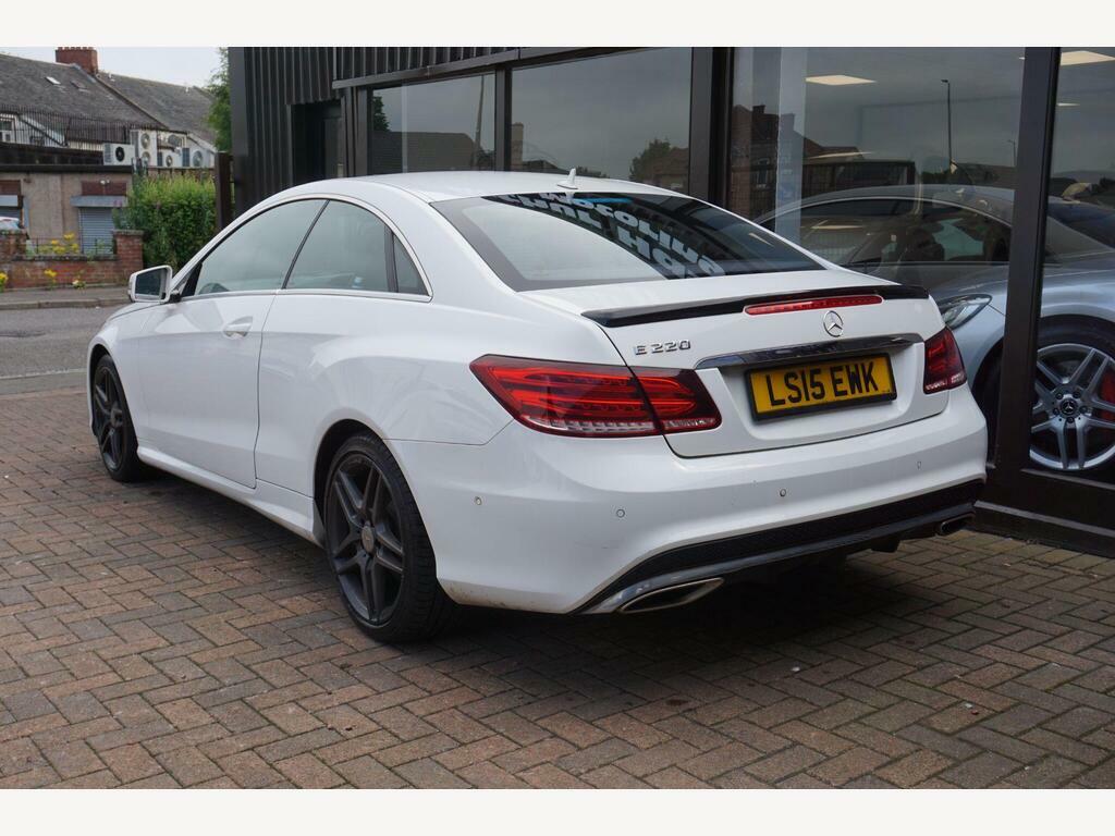 Mercedes-Benz E Class 2.1 E220d Bluetec Amg Line G-tronic Euro 6 S S White #3