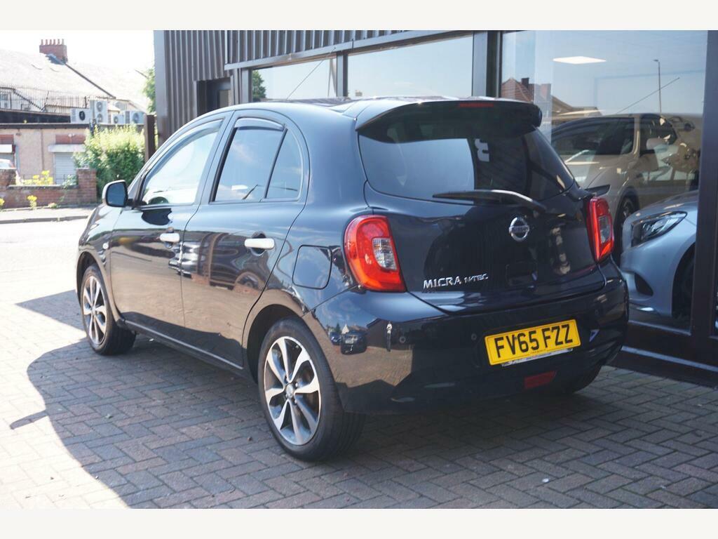 Nissan Micra 1.2 N-tec Euro 6 Black #3