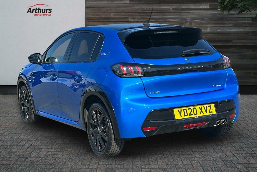 Peugeot 208 Puretech Gt Line Ss YD20XVZ Blue #5