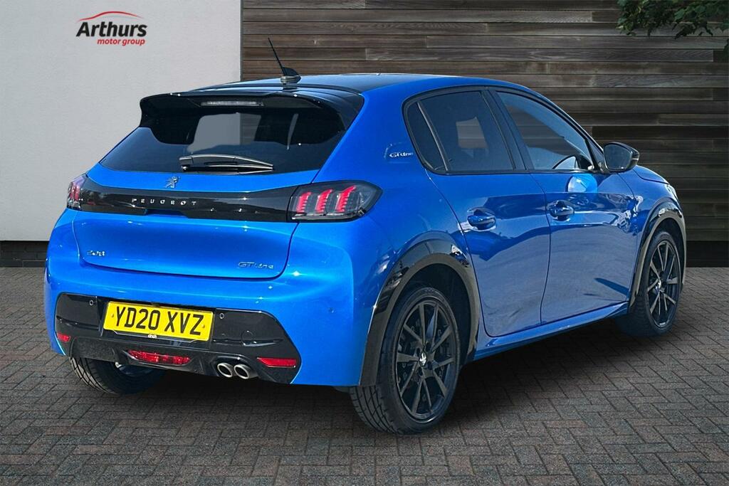 Peugeot 208 Puretech Gt Line Ss YD20XVZ Blue #3