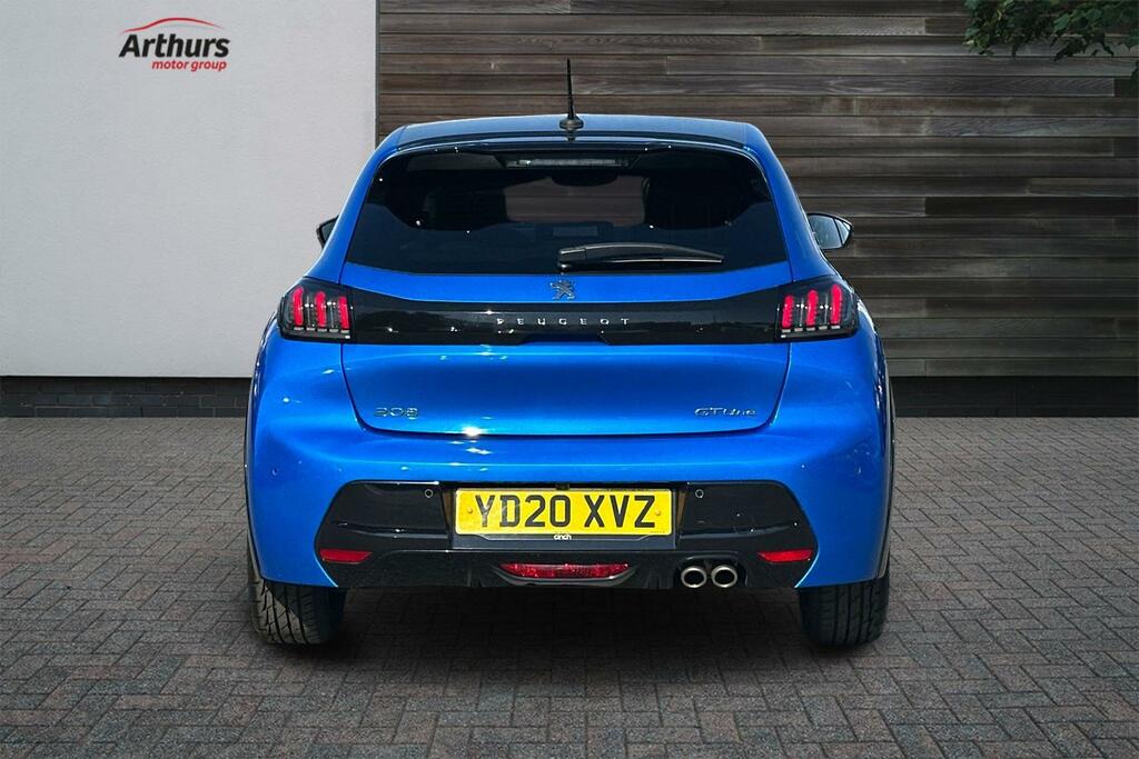 Peugeot 208 Puretech Gt Line Ss YD20XVZ Blue #4