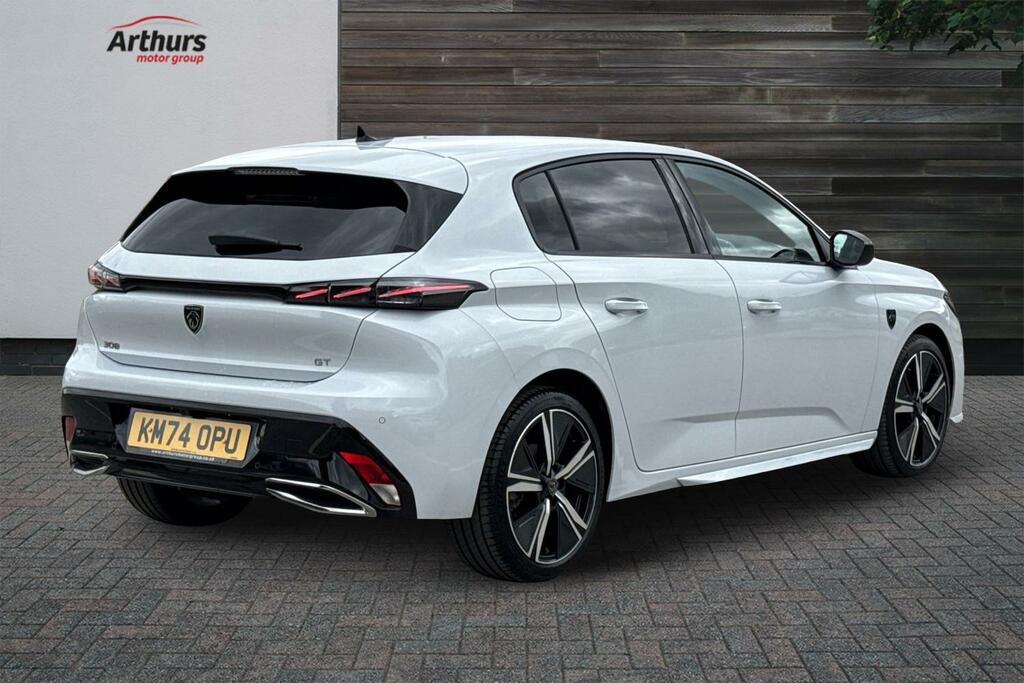 Peugeot 308 Bluehdi Ss Gt KM74OPU White #3