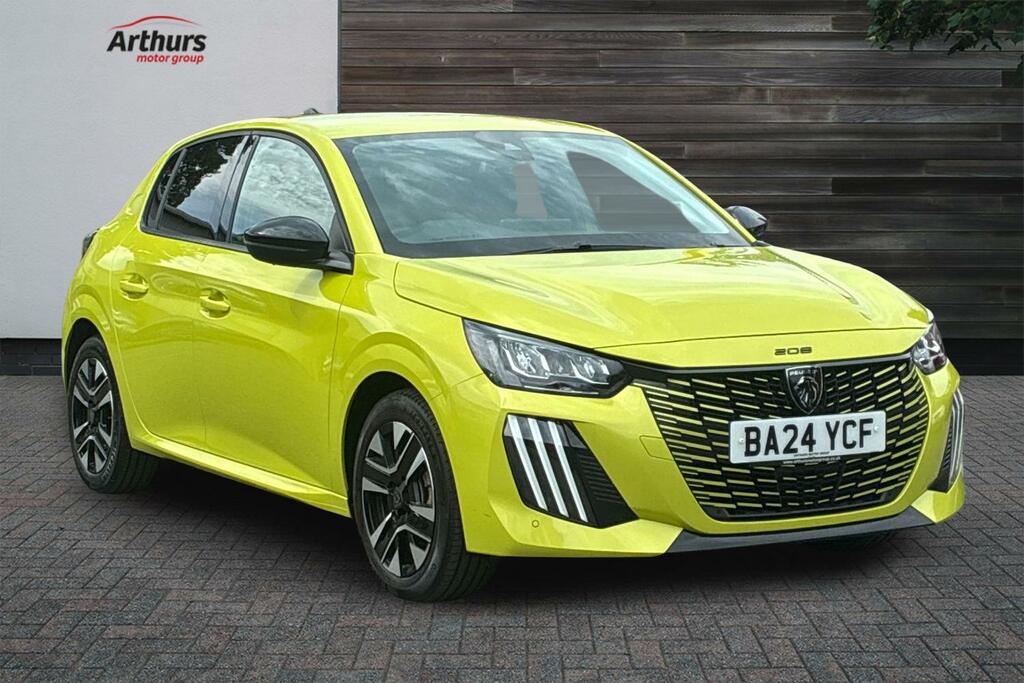 Peugeot 208 Puretech Allure Ss Yellow