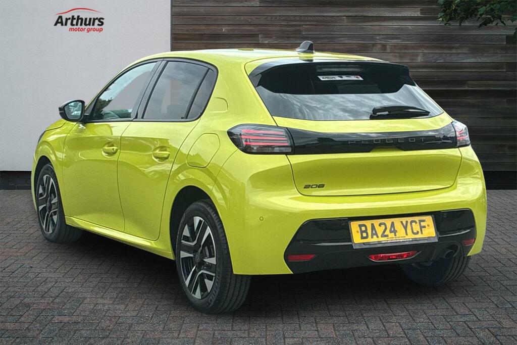 Peugeot 208 Puretech Allure Ss BA24YCF Yellow #5