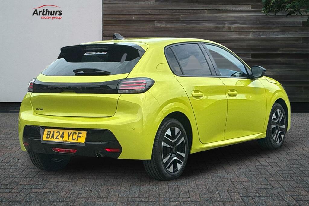 Peugeot 208 Puretech Allure Ss BA24YCF Yellow #3