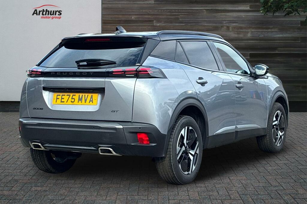 Peugeot 2008 Puretech Eat8 Ss Gt FE75MVA Grey #3
