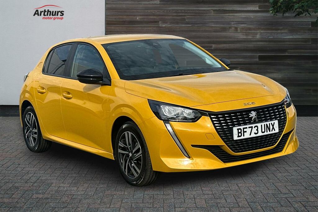Peugeot 208 Puretech Active Premium Plus Ss BF73UNX Yellow