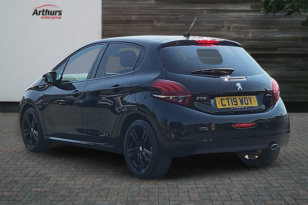 Peugeot 208 Ss Gt Line CT19WOY Black #5