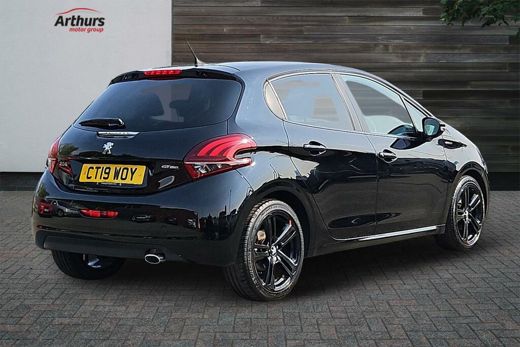 Peugeot 208 Ss Gt Line CT19WOY Black #3