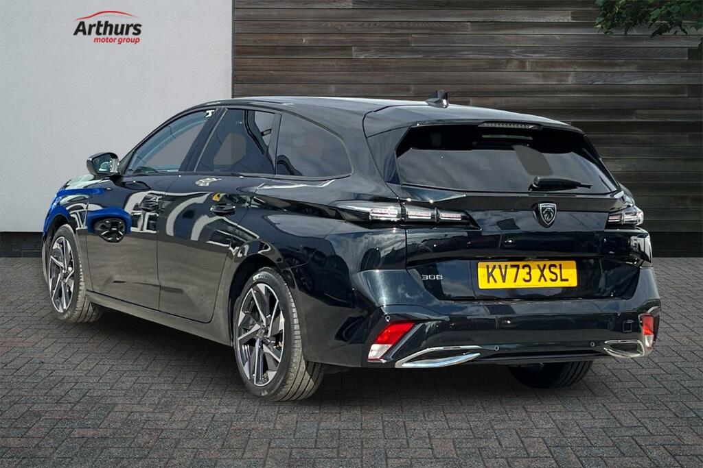Peugeot 308 SW Bluehdi Ss Sw Allure Premium KV73XSL Black #5