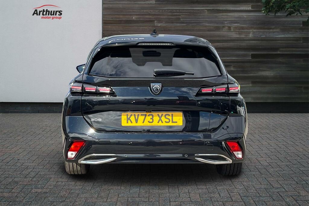 Peugeot 308 SW Bluehdi Ss Sw Allure Premium KV73XSL Black #4