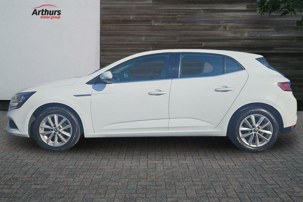 Renault Megane Dynamique Nav Tce White #6
