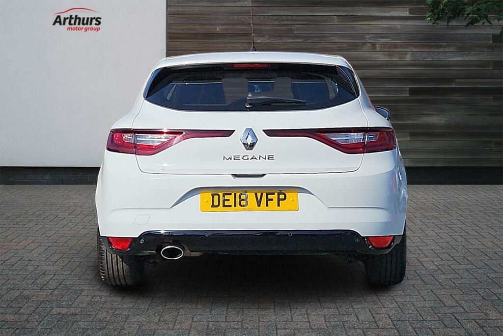 Renault Megane Dynamique Nav Tce White #4