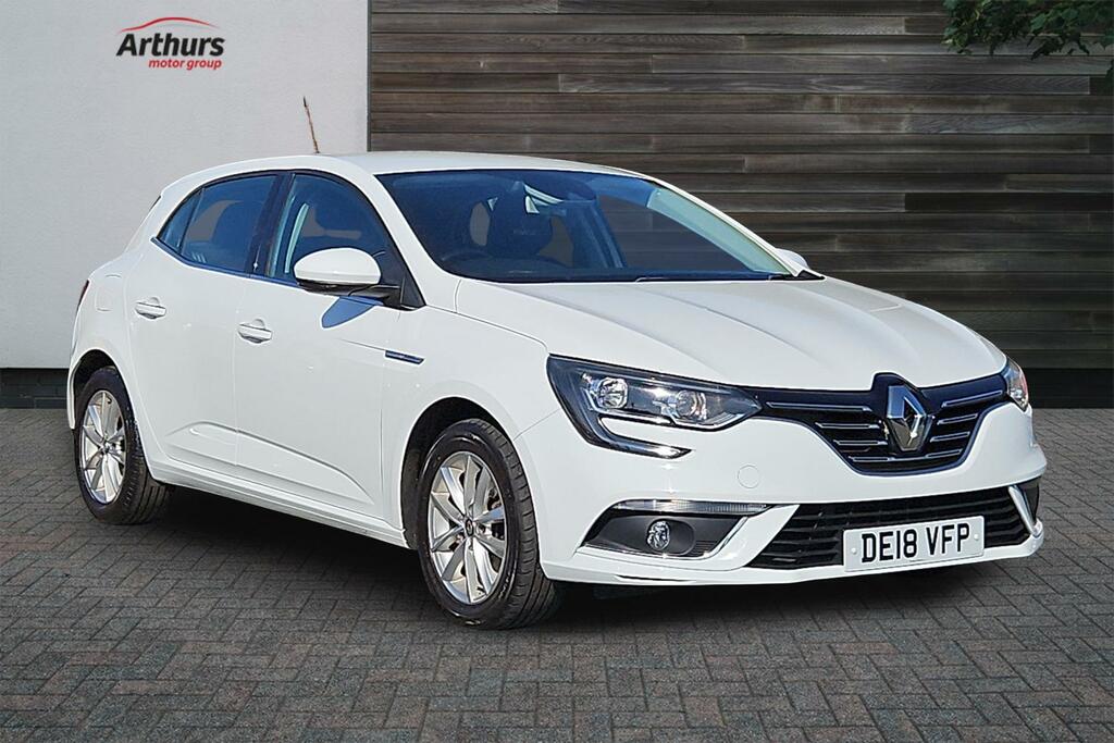 Renault Megane Dynamique Nav Tce White