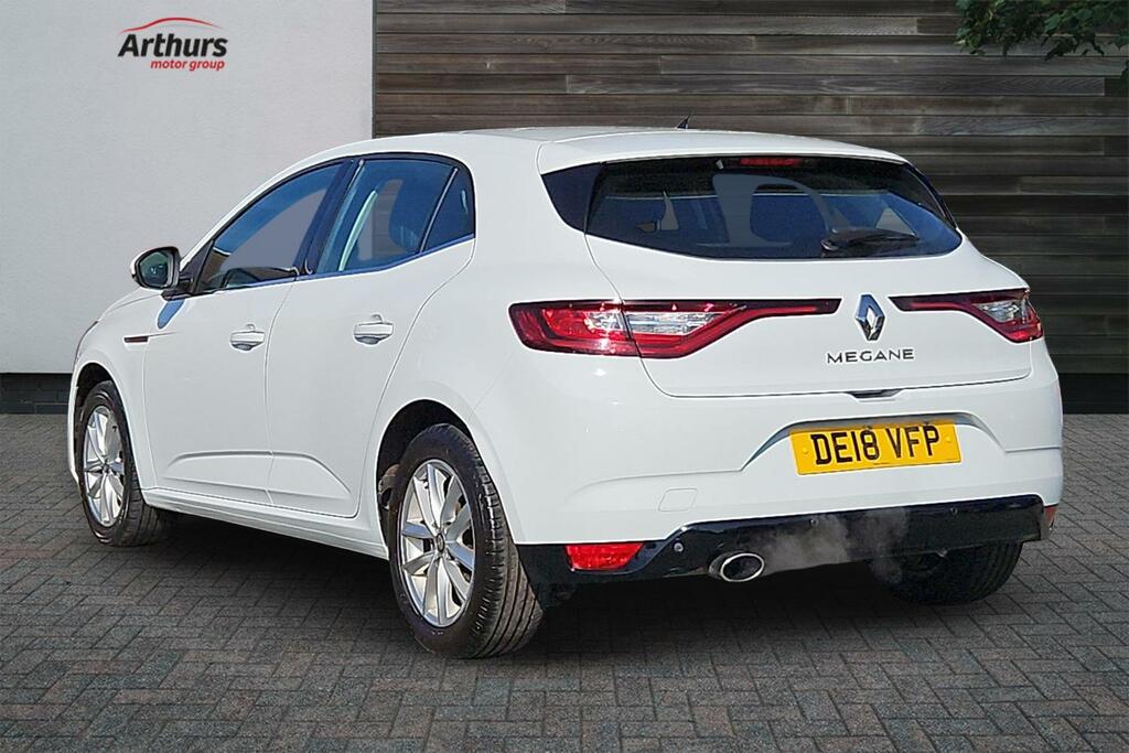 Renault Megane Dynamique Nav Tce White #5