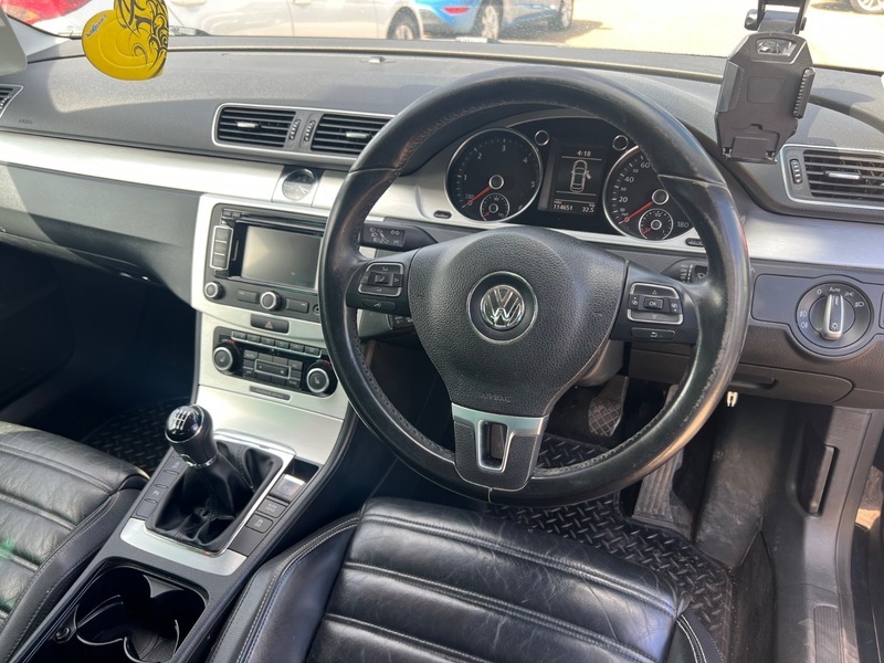 Volkswagen Passat CC Gt White #11