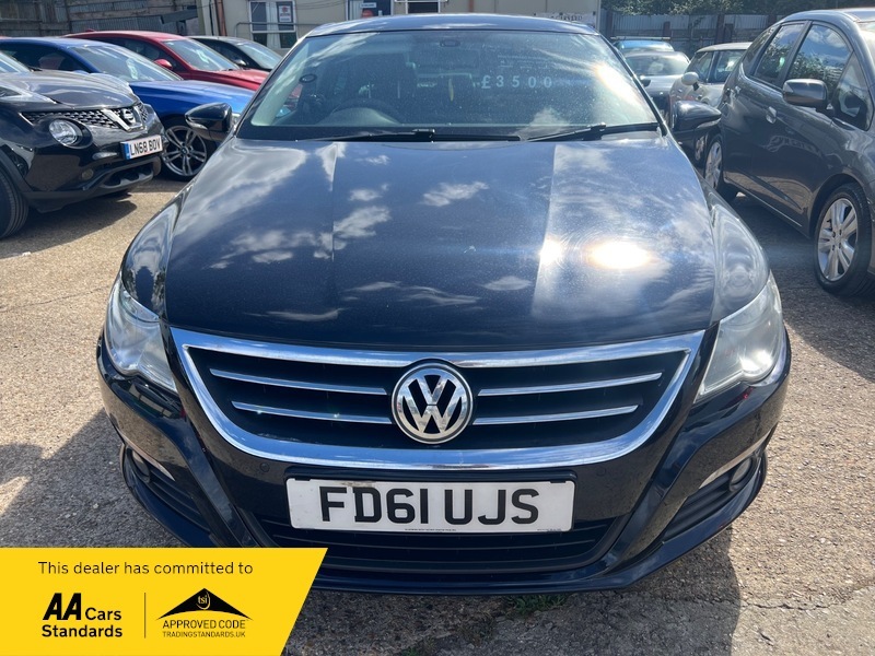 Volkswagen Passat CC Gt Tdi Bluemotion Technology Blue #2