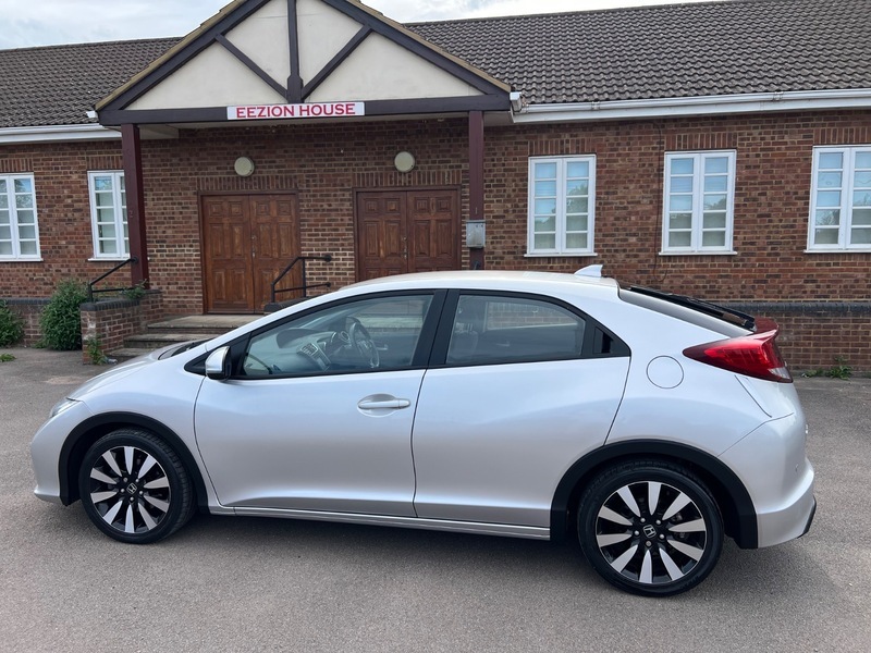 Honda Civic I-vtec Se Plus-t Silver #5