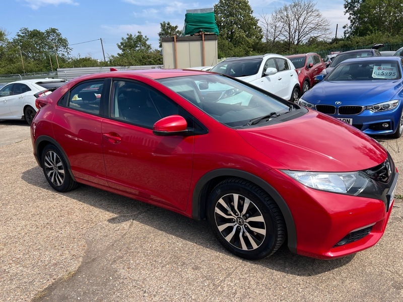 Honda Civic I-dtec Es-t YJ63PYZ Red #4