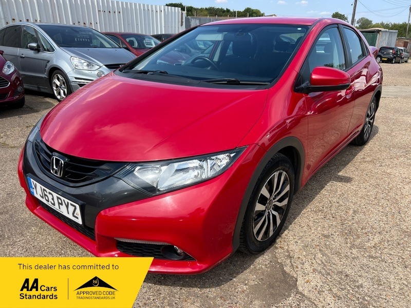 Honda Civic I-dtec Es-t YJ63PYZ Red #3