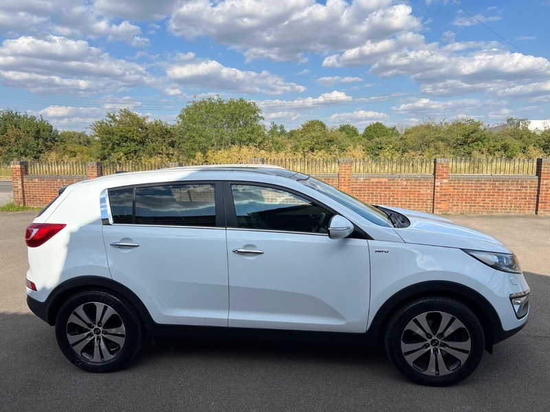 Kia Sportage Crdi Kx-3 Sat Nav White #4