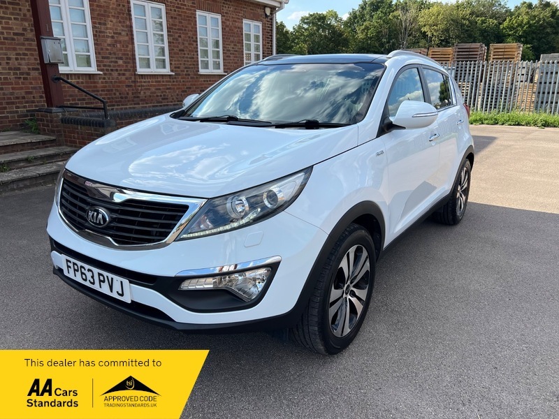 Kia Sportage Crdi Kx-3 Sat Nav White #3